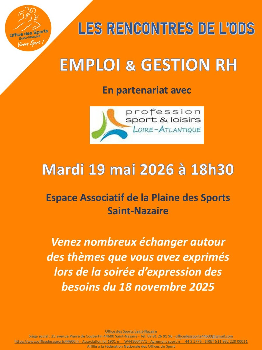 Les Rencontres de l'ODS - EMPLOI