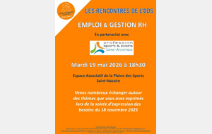 Les Rencontres de l'ODS - EMPLOI